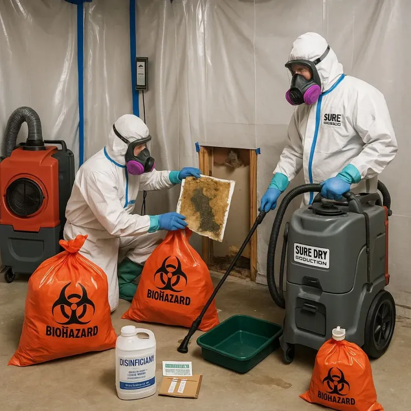 Contaminated Water Handling Protocols process in Black Forest, CO