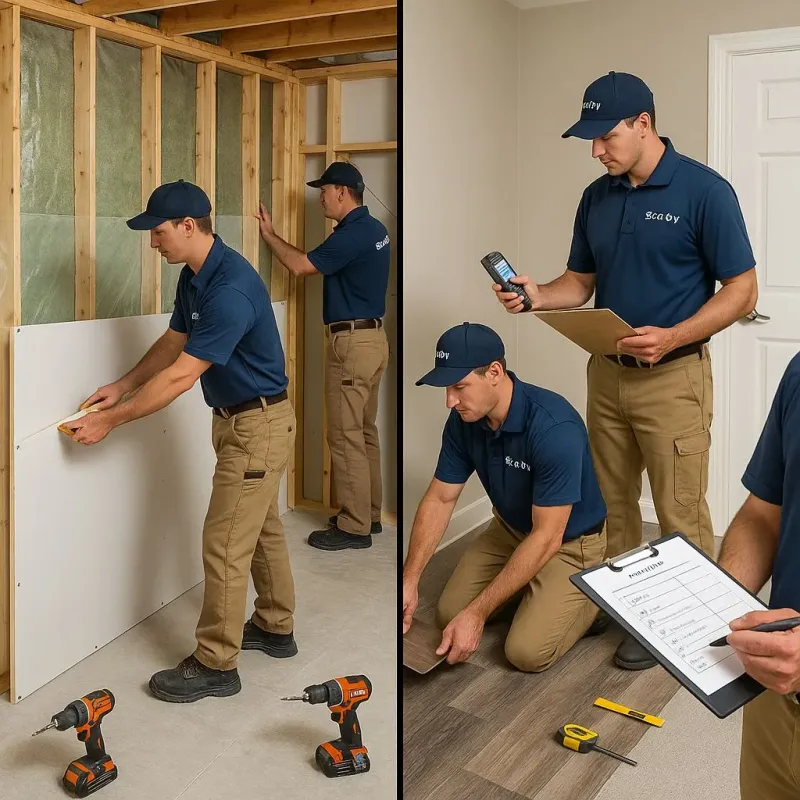 Repairs and Reconstruction process in Black Forest, CO